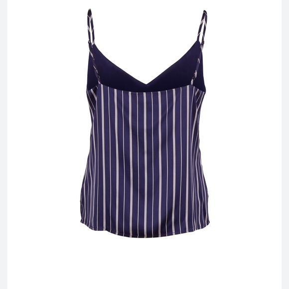 Blue Striped Women's Top - Picture 4 of 4